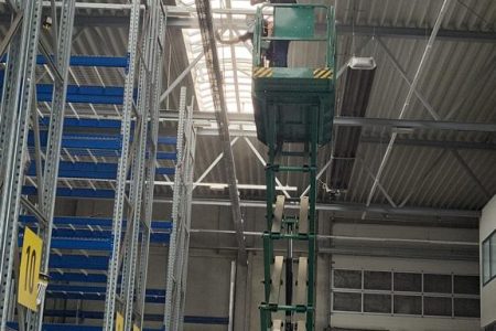 Industriereinigung Dachfenster