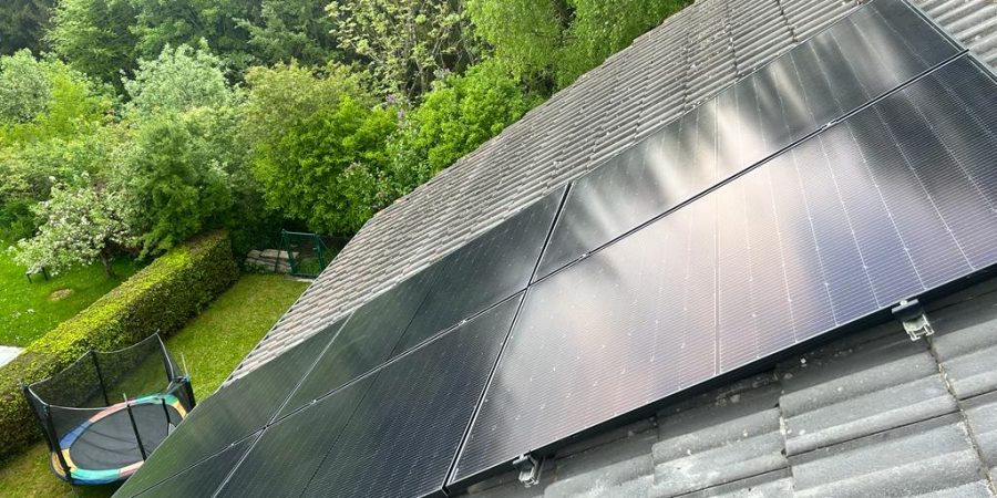 Solarmontage erfolgreich