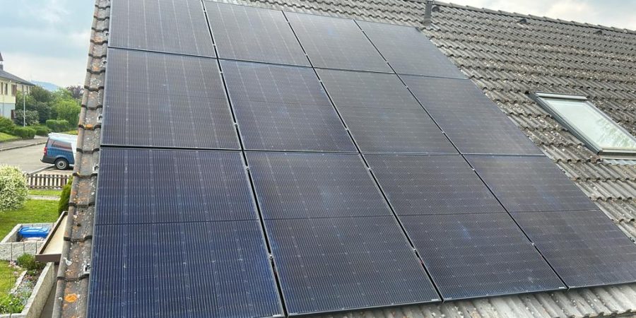 Solarpanel Reinigung